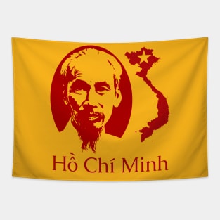 Hồ Chí Minh (Yellow Shirt) Tapestry