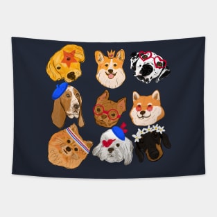 Pawesome Pups Tapestry