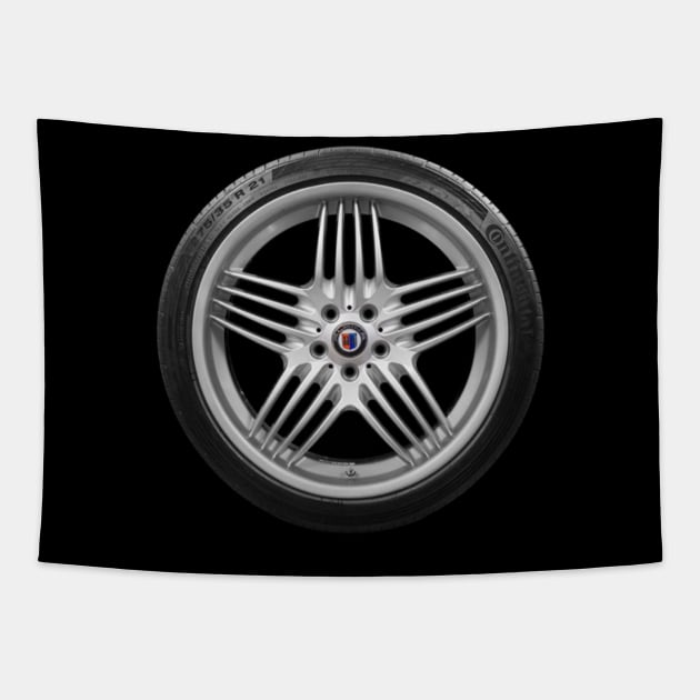 Rims Tapestry by Motor World