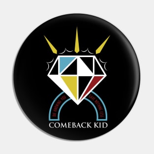 Vintage Comeback Kid band Poster Pin