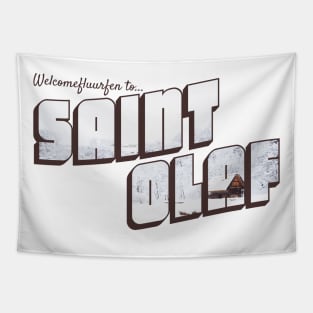 Welcomefluurfen to Saint Olaf! Tapestry