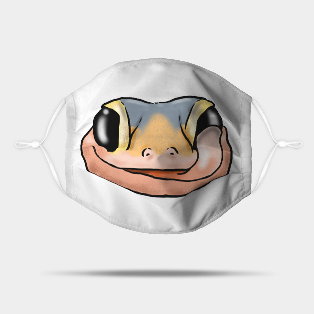 Smiling Leopard Gecko Cute Gecko Face Gecko Lover Leopard Gecko Mask Teepublic The irises and pupils now are vertical ellipses. smiling leopard gecko cute gecko face gecko lover