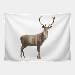 Forest deer Tapestry