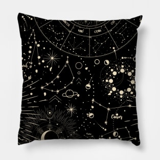 Astral landscape Pillow