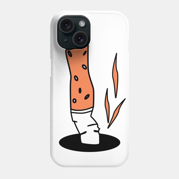 cigarette Phone Case by Johnny_Sk3tch