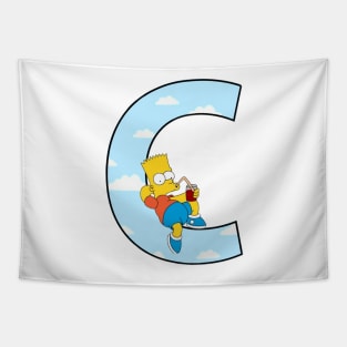 Simpsons letter Tapestry