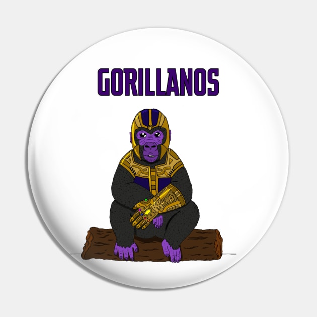 Gorillanos Pin by Josh Guilty 