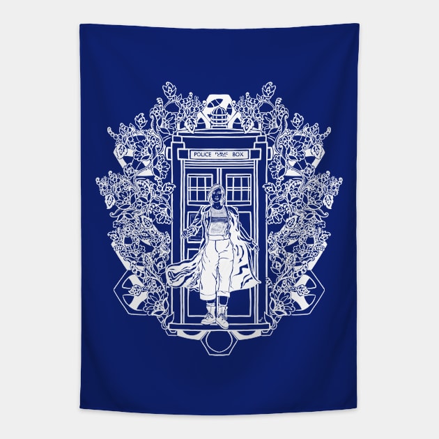 The 13th Doctor Tapestry by Tori Jo