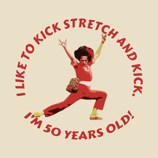 Sally Omalley - i like to kick stretch and kick T-Shirt