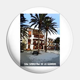 San Sebastian De La Gomera plaza Pin