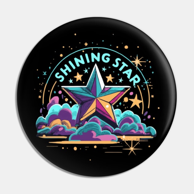 Shining star Pin by NegVibe