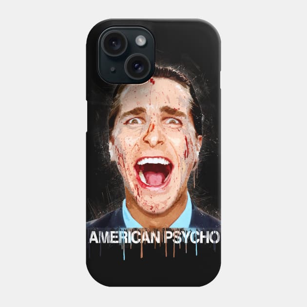 American Psycho - Christian Bale Phone Case by NorthWestDesigns