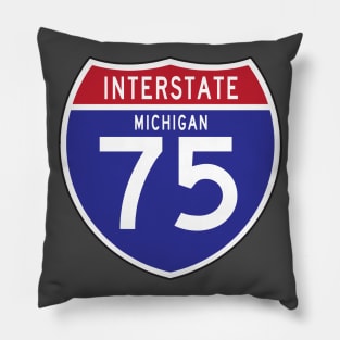 I75 Michigan - 2-sided Pillow