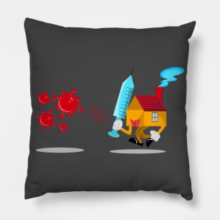 Fight coronavirus Pillow