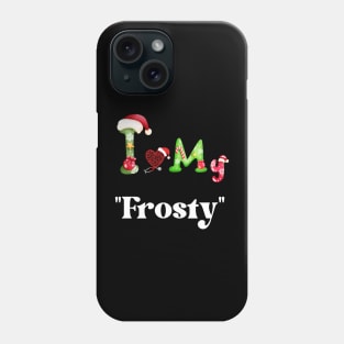 Xmas with "Frosty" Phone Case