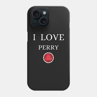 I LOVE PERRY | Alabam county United state of america Phone Case