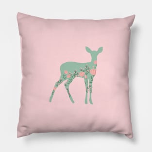 Bambi in the forest Pillow