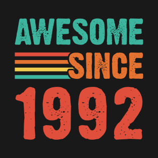 Vintage Awesome Since 1992 T-Shirt