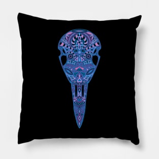 raven skull - Berry Nice Pillow