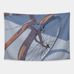 Red Bicycle Tapestry