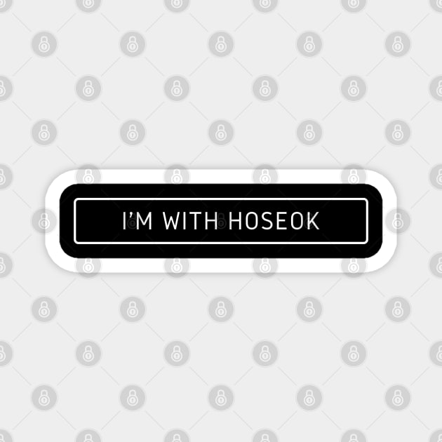 I AM WITH J-HOPE (HOSEOK) Magnet by BTSKingdom