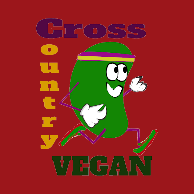 Cross Country Vegan Runner by PoetandChef