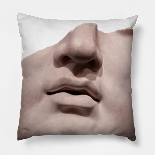 Broken art Pillow by Puga