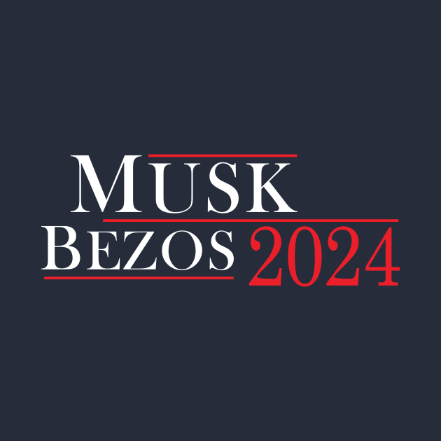 Musk Bezos 2024 by PaletteDesigns