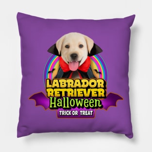 Labrador Halloween Costume Pillow