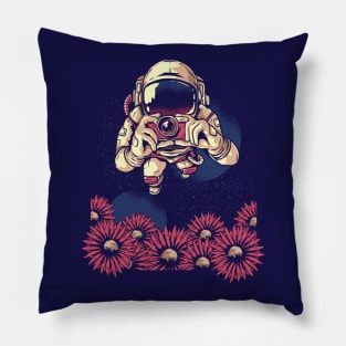 Astronaut Photographer Pillow