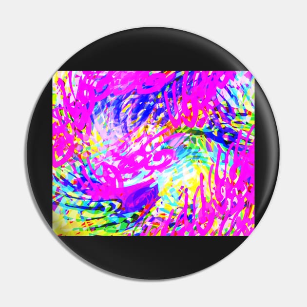 Tie Die Pin by Wormunism