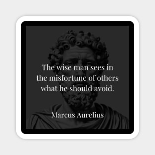 Marcus Aurelius's Vision: Learning from Others' Misfortune Magnet