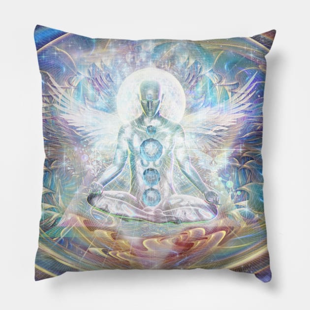 The center of the universe Pillow by louisdyer