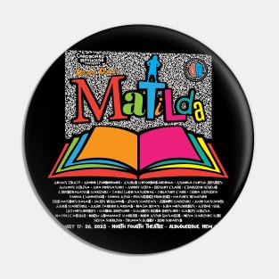 Matilda Jr. Cardboard Playhouse Theatre Company Pin