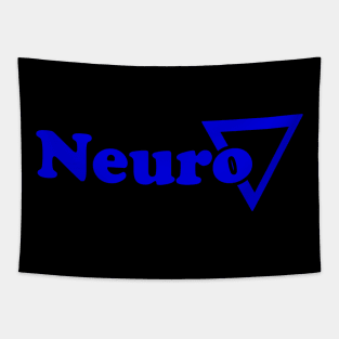 Neurodivergent -  Neuro Divergence Nabla Math Geek Tapestry