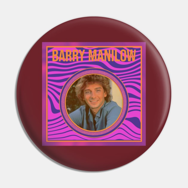 Retro Manilow Pin by Tiru Store 