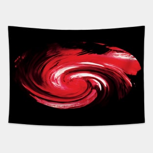 red wave Tapestry