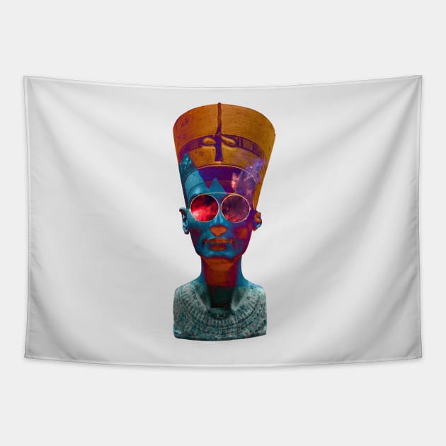 Queen Nefertiti Tapestry by theofficialdb