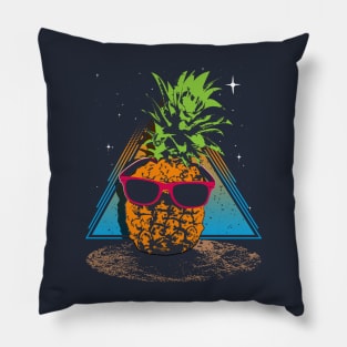 Retro Pineapple Beach Pillow