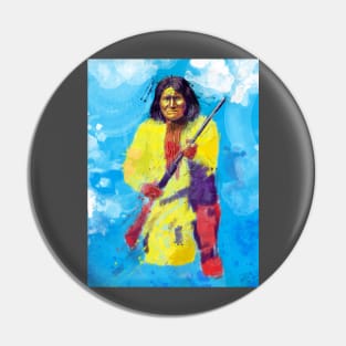 Goyaałé "the one who yawns" A.K.A. Geronimo Pin