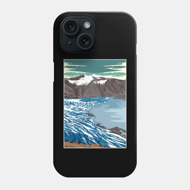 Vatnajökull National Park Phone Case by khalmer