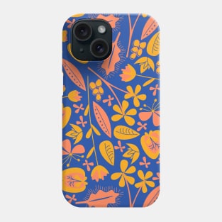 Retro Summer Florals (Sunrise) Phone Case