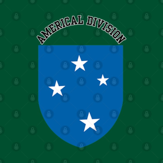 The Americal Division - Small Chest Emblem by Desert Owl Designs