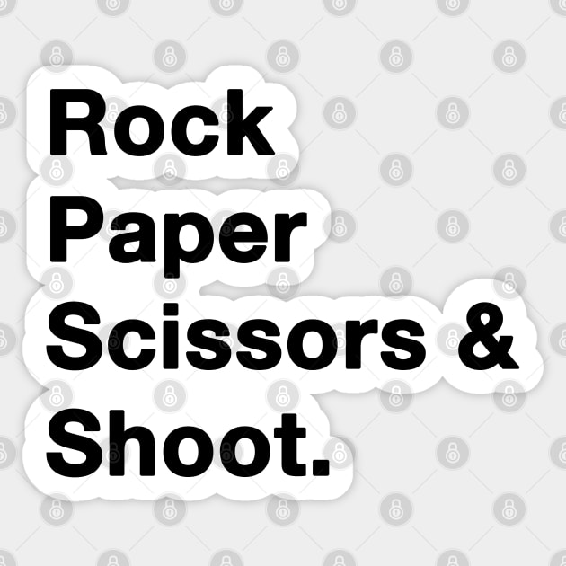 Rock, Paper, Scissors, Shoot!