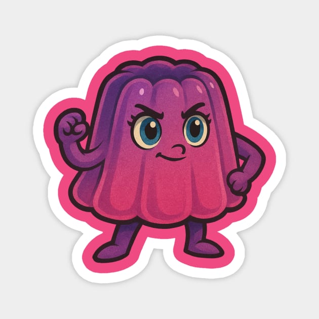 JellySmack Attack Magnet by THE CRYPTO PONZI SCHEME AVENGER
