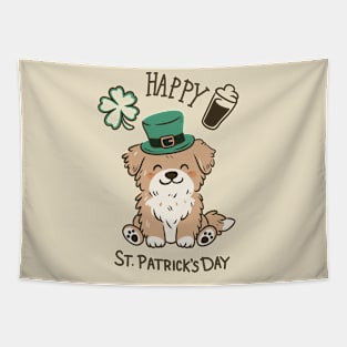 Dog for Saint Patrick’s Day Tapestry