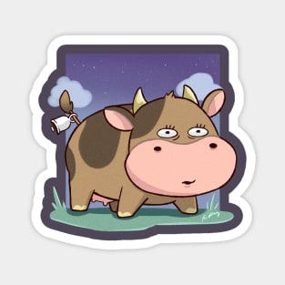 Coffee Cow Magnet