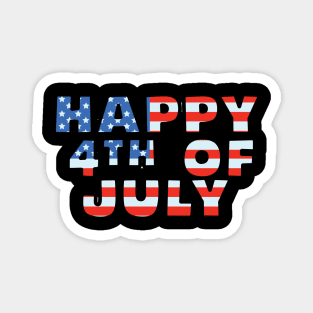 Happy 4th of July Magnet