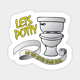 Lets Potty Magnet