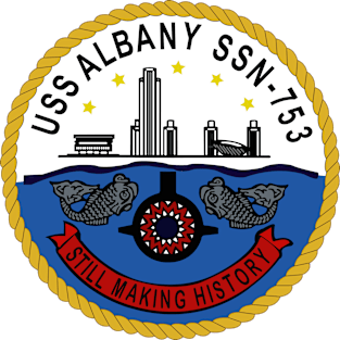 USS Albany (SSBN 753) wo Txt Magnet